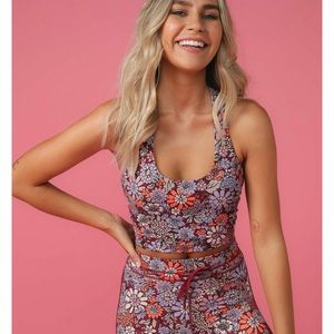 Lorna Jane Flower Collection Sports Bra / M